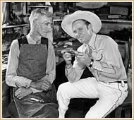 Gene visits Joe Solomon at the Kenton Hardware Company, August 8, 1938.